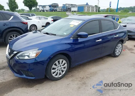2018 Nissan Sentra S z USA, uszkodzony, nr VIN 3N1AB7AP0JY265885